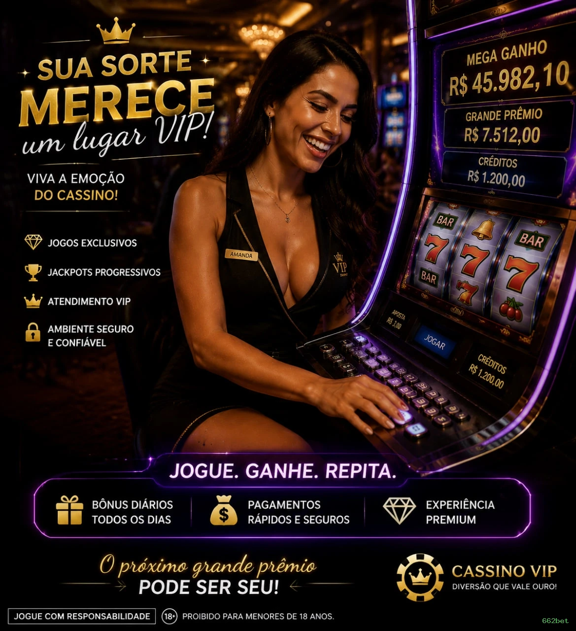 Plataforma 662bet - cassino e apostas