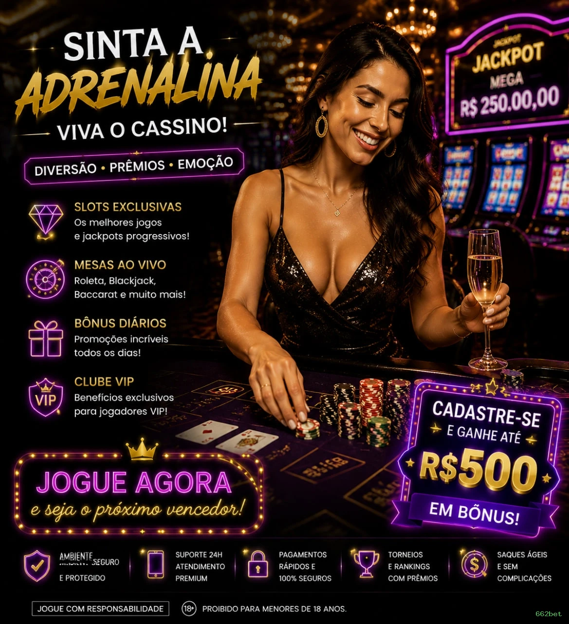 Cashback VIP 662bet - reembolso semanal